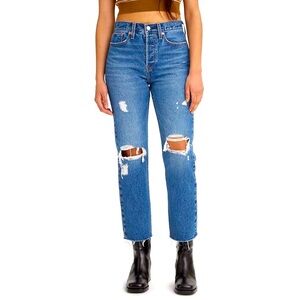 Levi's Women's Premium Wedgie Straight Jeans size 28